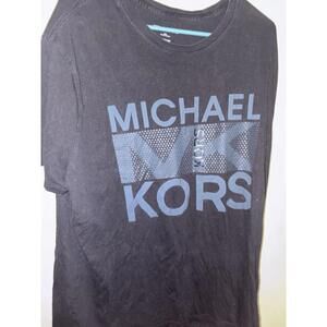 Michael Kors Black & Blue T Shirt Mens Size 2XL